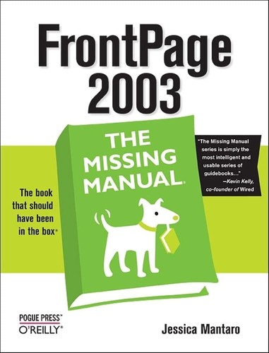 Frontpage 2003 the missing - frontpage,